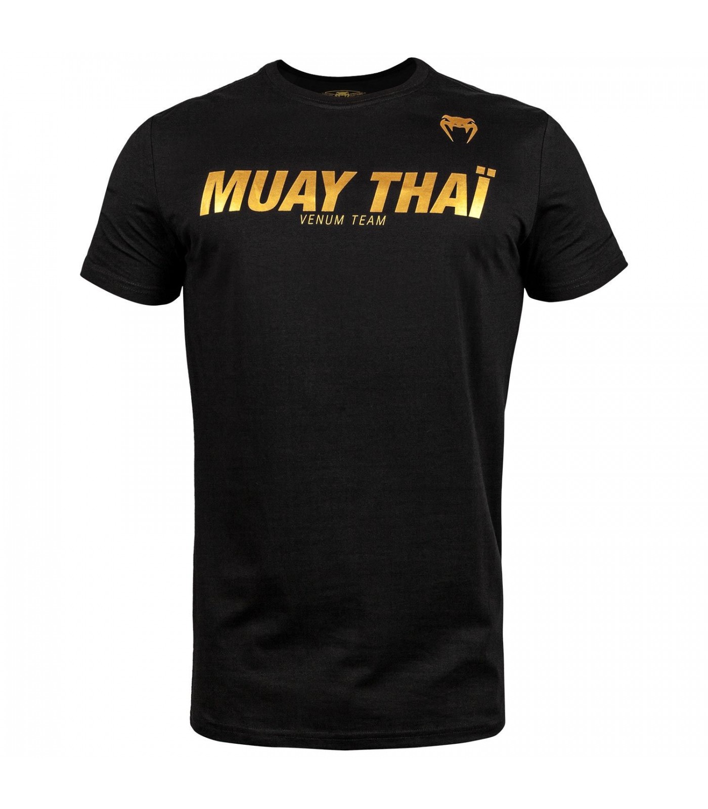 Тениска - Venum Muay Thai VT T-shirt - Black/Gold​